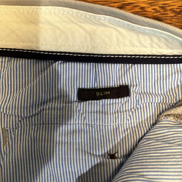 J. Crew Bowery stretch grey cotton flat front slim fit trouser pants - Picture 4 of 4